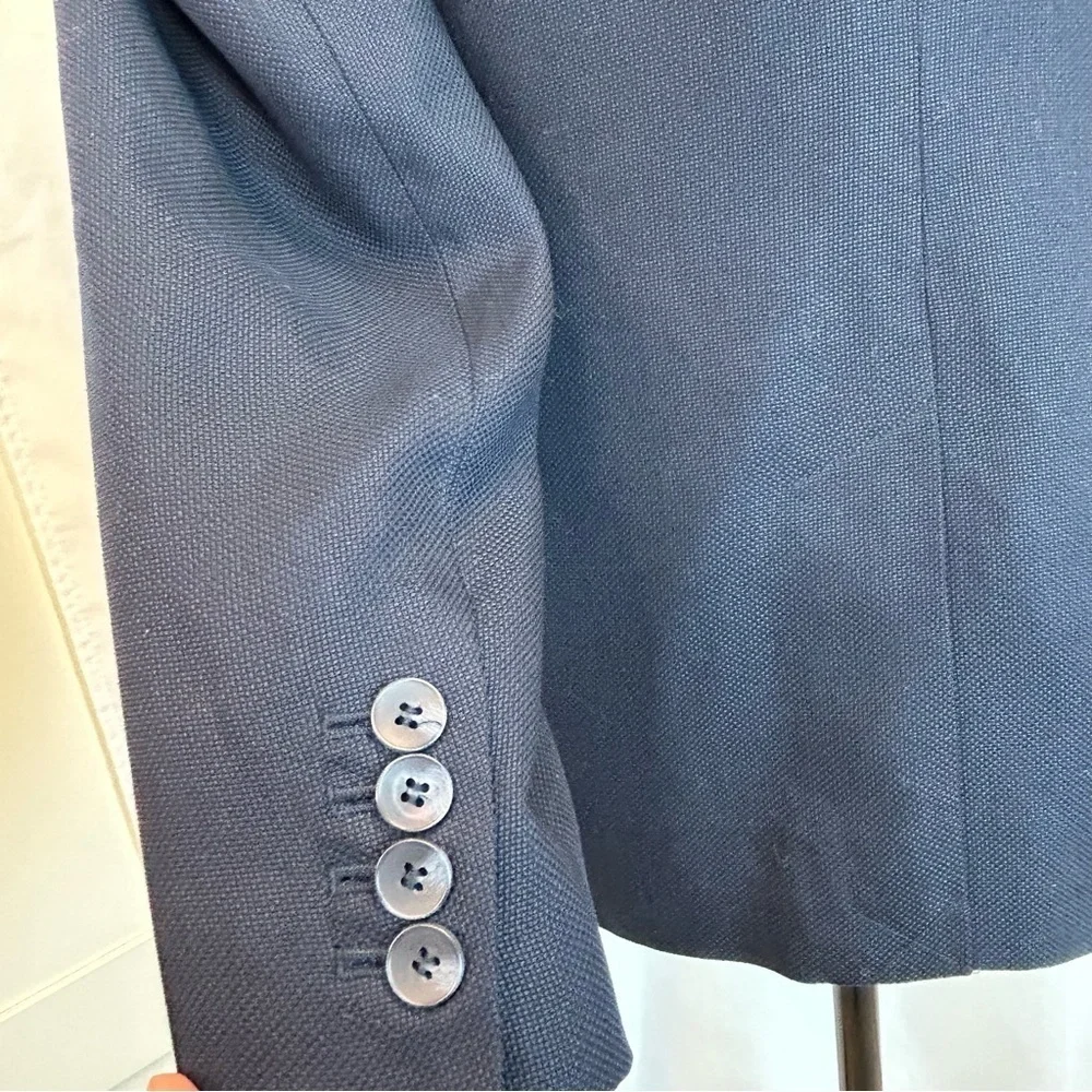 MELANIE Lyne blue blazer Sz 8 career business professional 
Excellent condition - Picture 6 of 14